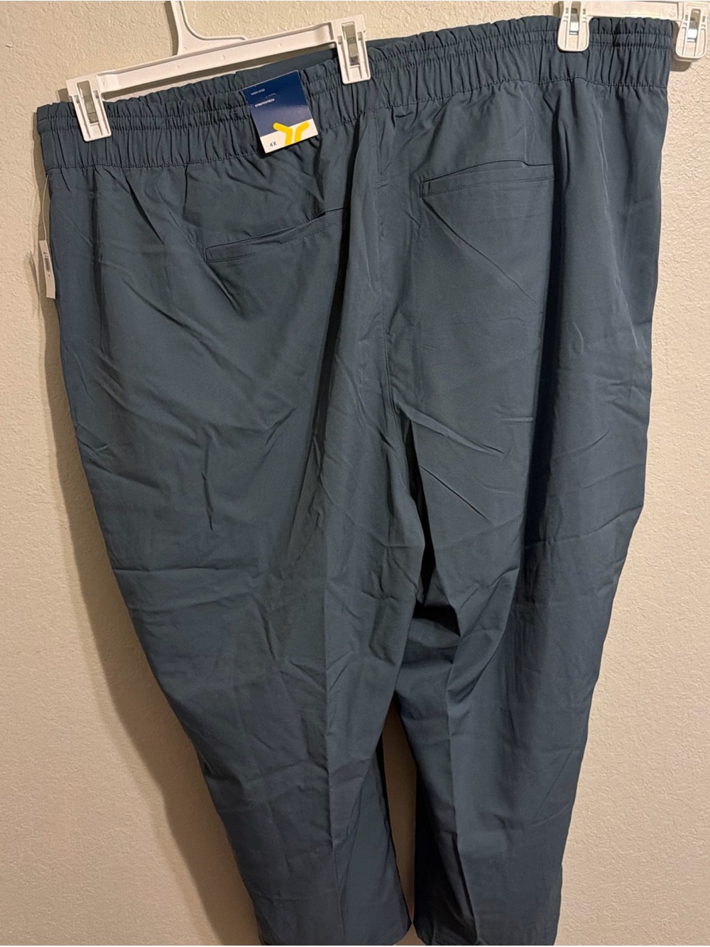 Old Navy Teal Blue Elastic Waist Drawstring Joggers - Picture 3 of 8